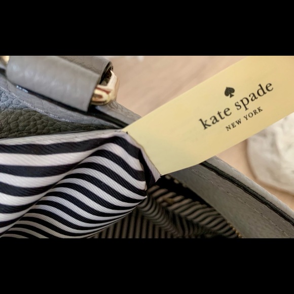 BRAND NEW Kate Spade Cobble Hill Tayler Grey Tote - Picture 9 of 13